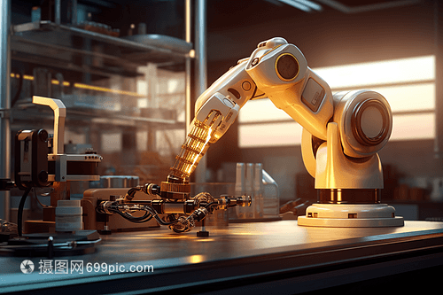 工作中的機(jī)械臂