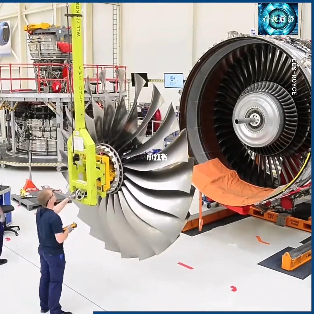 一臺(tái)飛機(jī)發(fā)動(dòng)機(jī)的組裝全部過(guò)程堪比科技大片_科技產(chǎn)品_黑科.